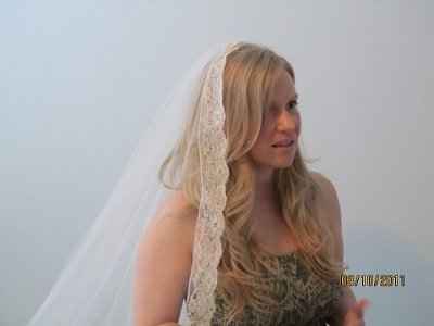 Are you wearing a veil?