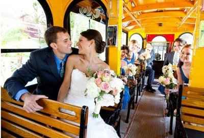 we are getting a trolley instead of a limo! anyone doing this?