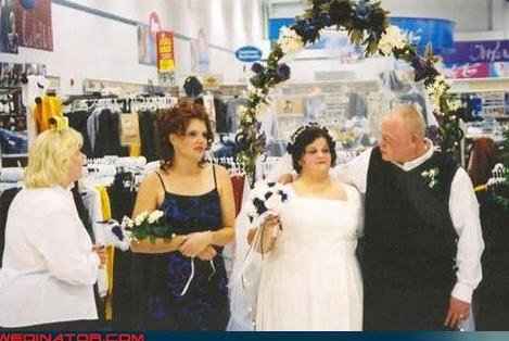 Couple gets married at Ikea