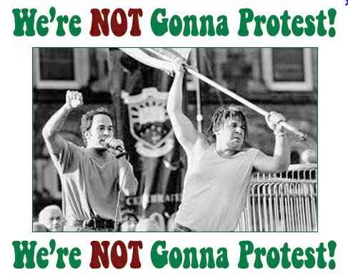 NWR - anyone know the laws to protesting???