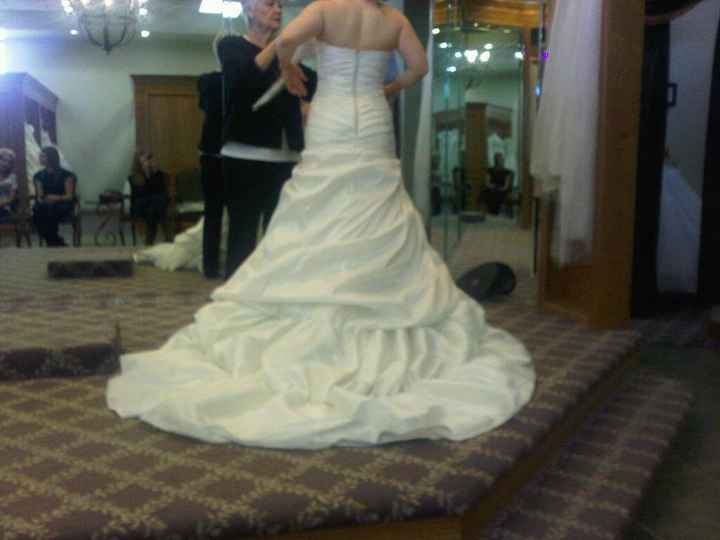 Married ladies- show us the before and after dress pics!