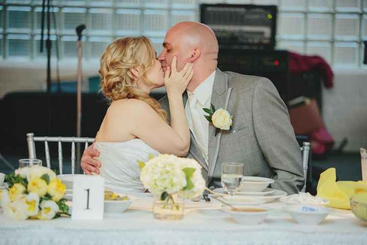 any awkward kissing photos?