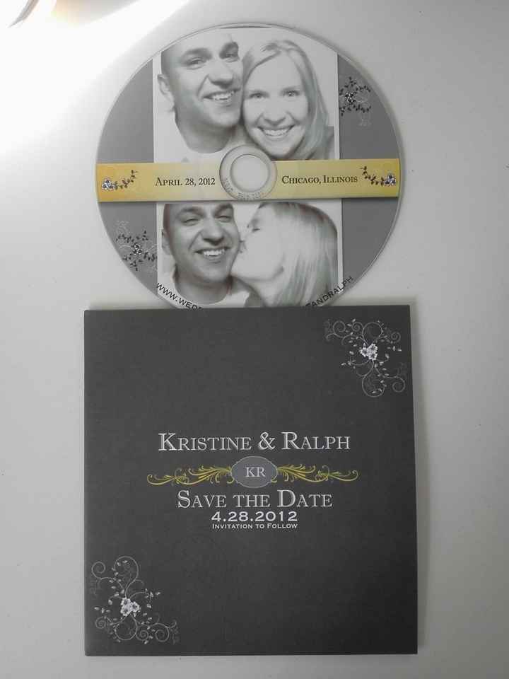 Save the Date Design Question