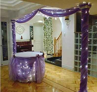 My Wedding is at my apartment....
