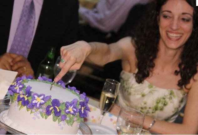 Cakes at each table?