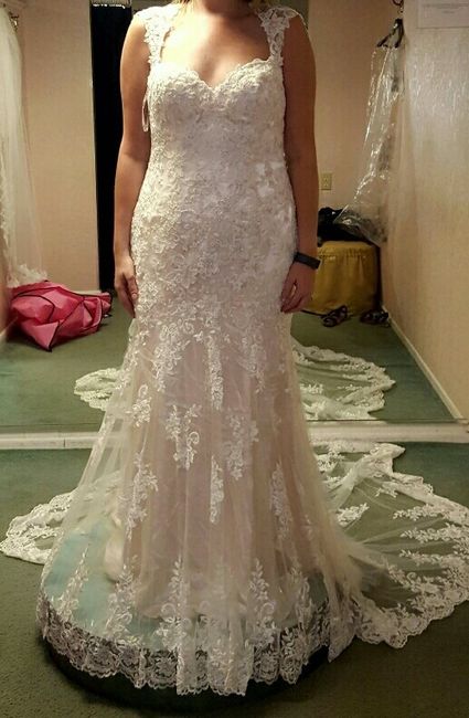Show off your dress!!