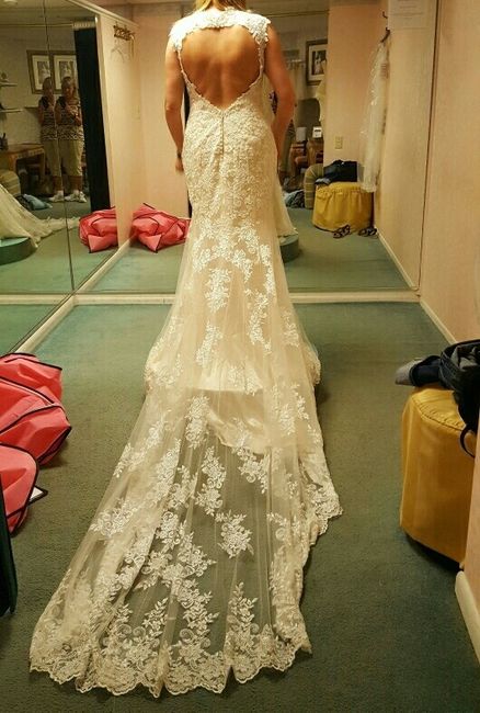 Show off your dress!!