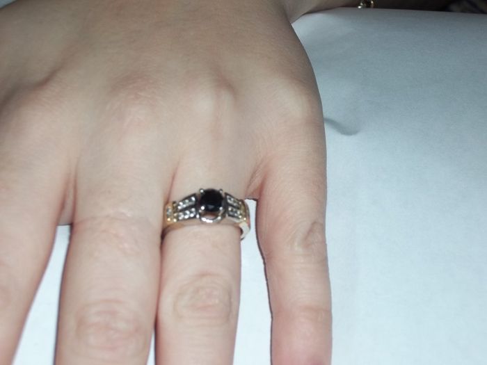 We haven't seen any BLING in a while!  Show off your rings!