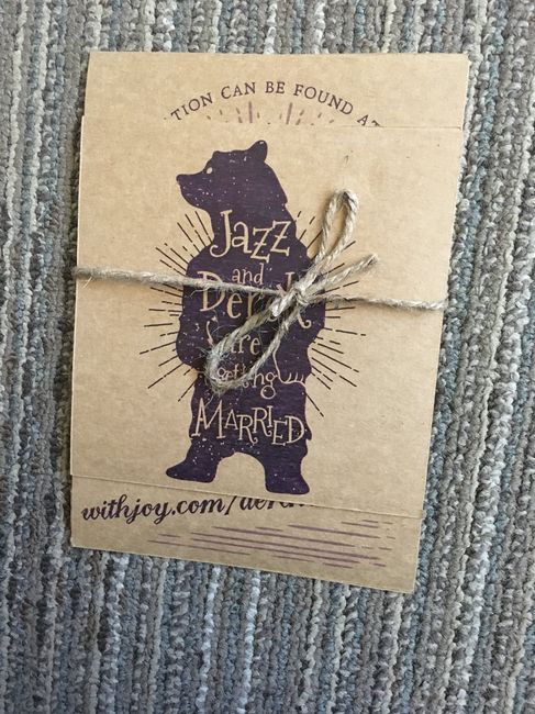 My wedding brain=overthinking. Help with invitations! - 2