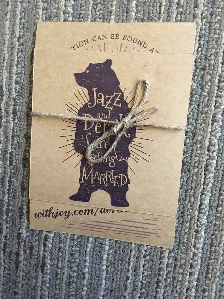 My wedding brain=overthinking. Help with invitations! - 2