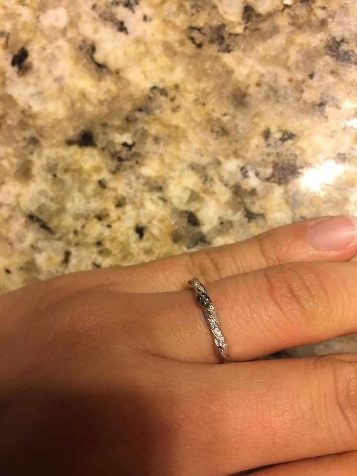 My wedding band came in today!! - 1