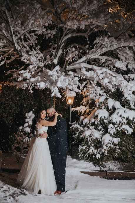 Bam! Snowy winter wedding - 4