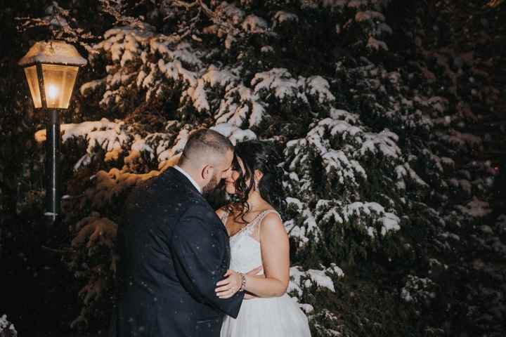 Bam! Snowy winter wedding - 5