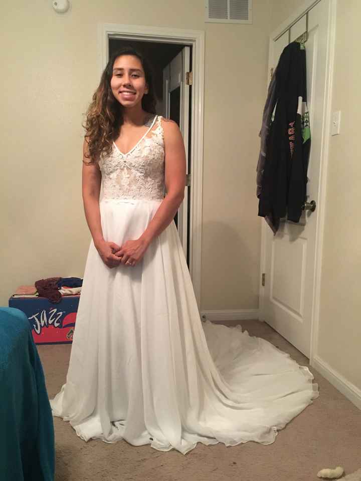 got my Dress!! Removing layers?? - 2