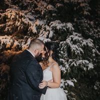 Bam! Snowy winter wedding - 5