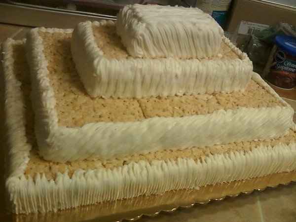 My D.I.Y wedding "cake"