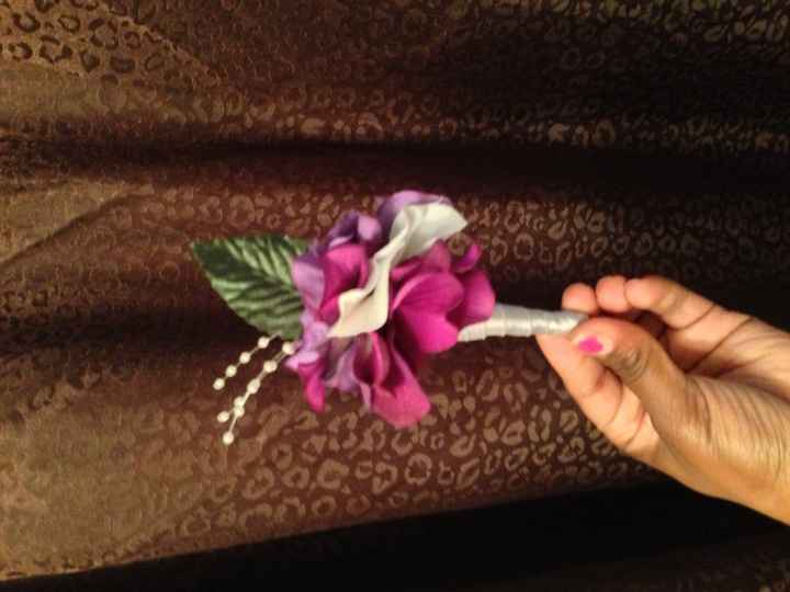 My DIY boutonniere....?