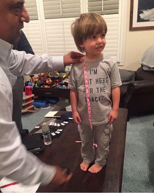 Finally met with the tailor
