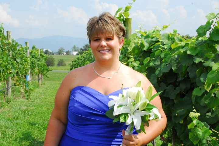 White bridal bouquet?