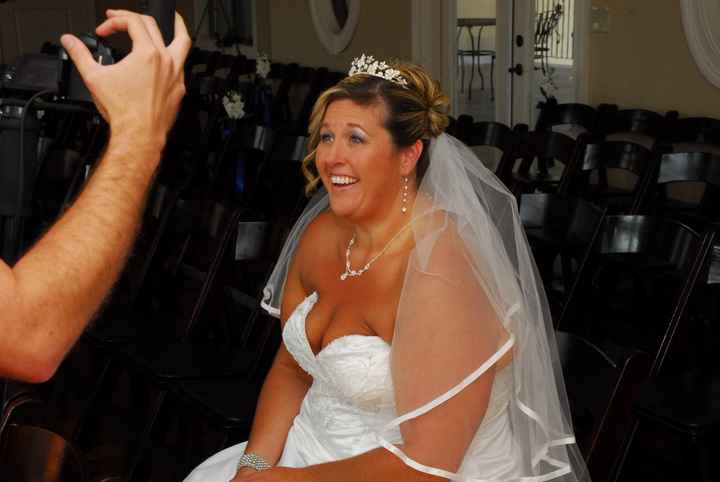 Who added a sweetheart to their dress or changed it w/alterations?