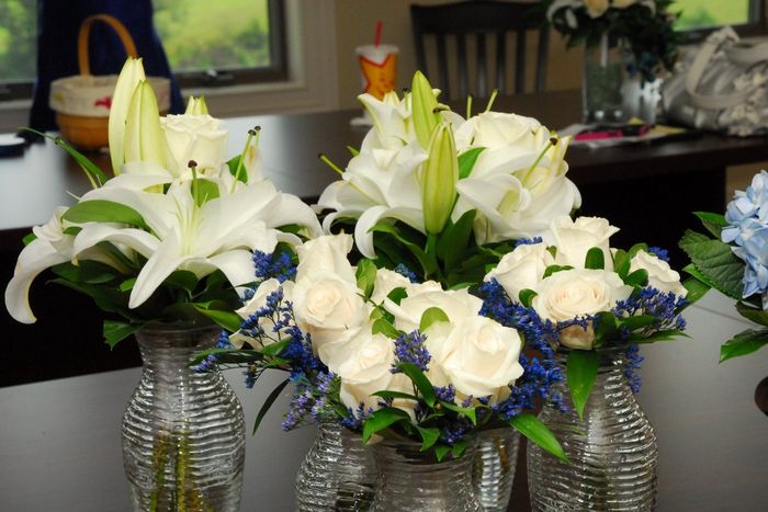 Ideas on wedding flowers...