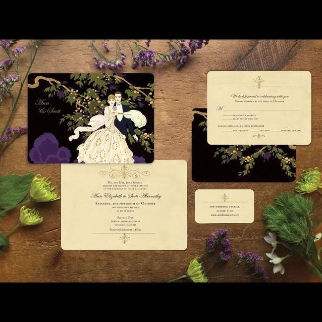 What do your wedding invitations look like?