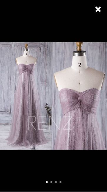 Dusty Purple bridesmaid dresses