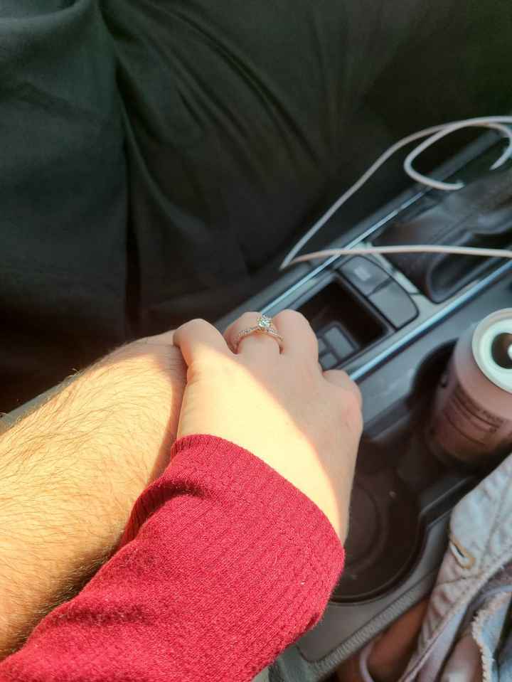 How long have you been a fiancé? - 1