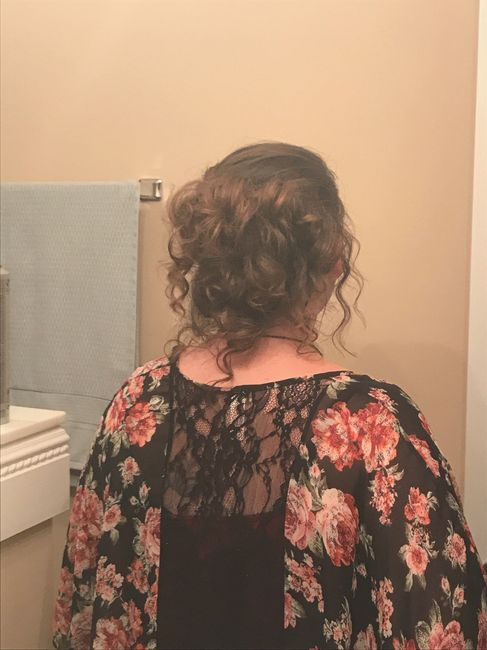 My hair & make up trial