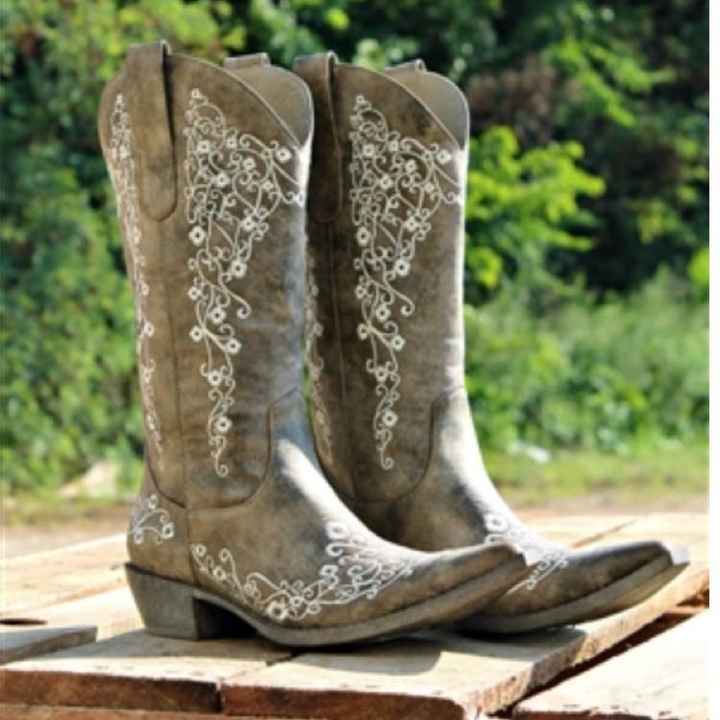 My wedding boots came in!!!