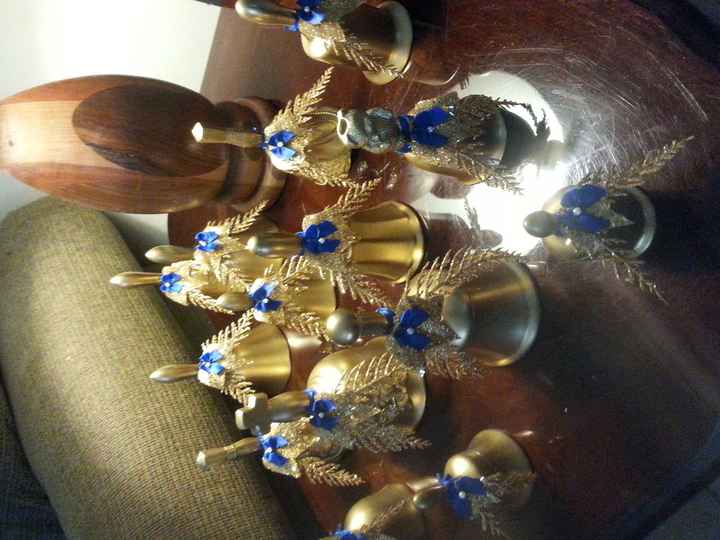 DIY bells for "Ring for a KIss"