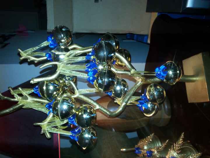 DIY bells for "Ring for a KIss"
