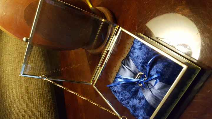 Ring box and guestbook