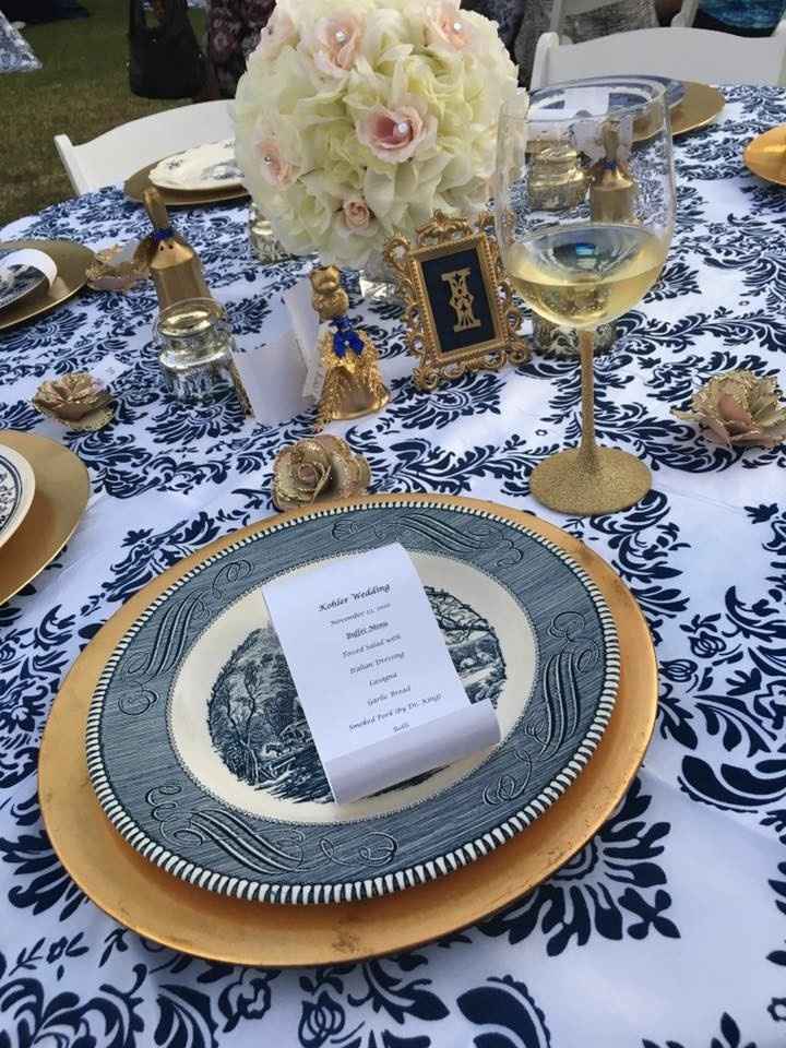 Outdoors Florida Wedding in November