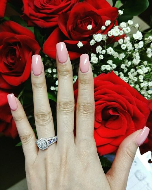 Engagement Rings and Nails 12