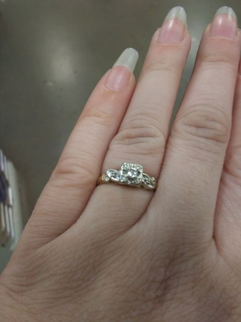 Am i the only one obsessed over my ring ? - 1