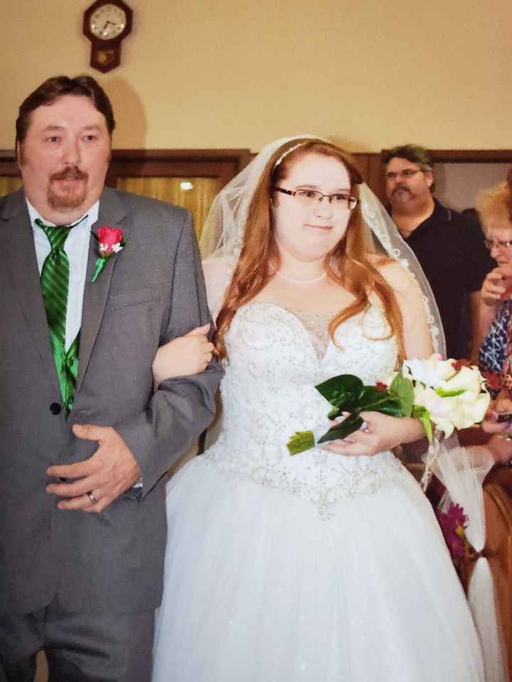 Show me your favorite picture from your wedding - 1