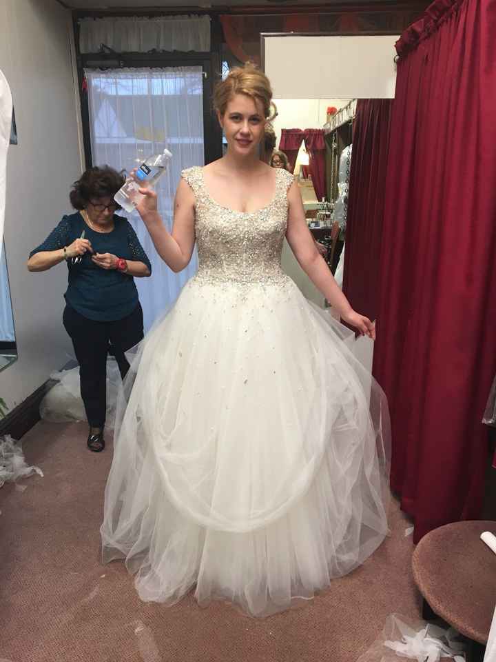 Second dress fitting today!!!