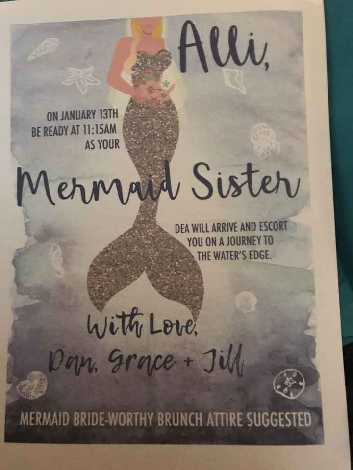 Just got my shower invitation!!