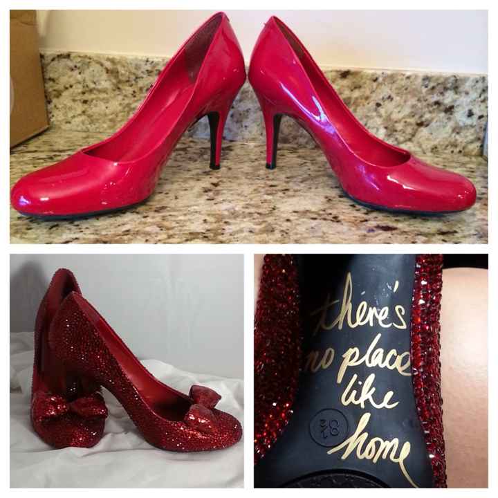 My shoes are done!!!