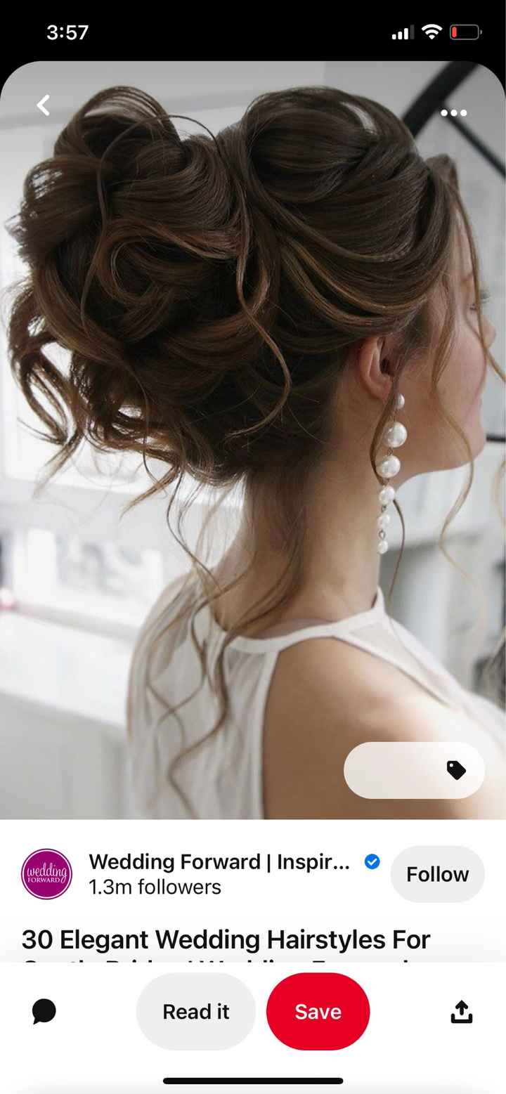 Updo with veil- please share pictures - 2