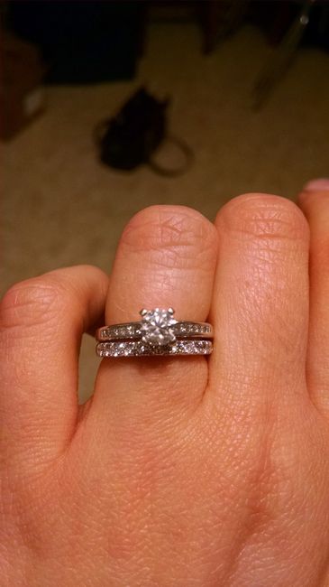 Let me see your...wedding bands!