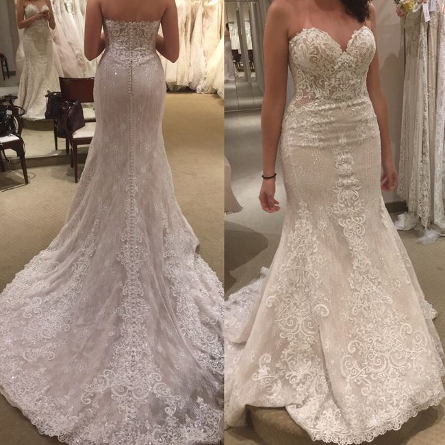 Let's see your wedding dresses.