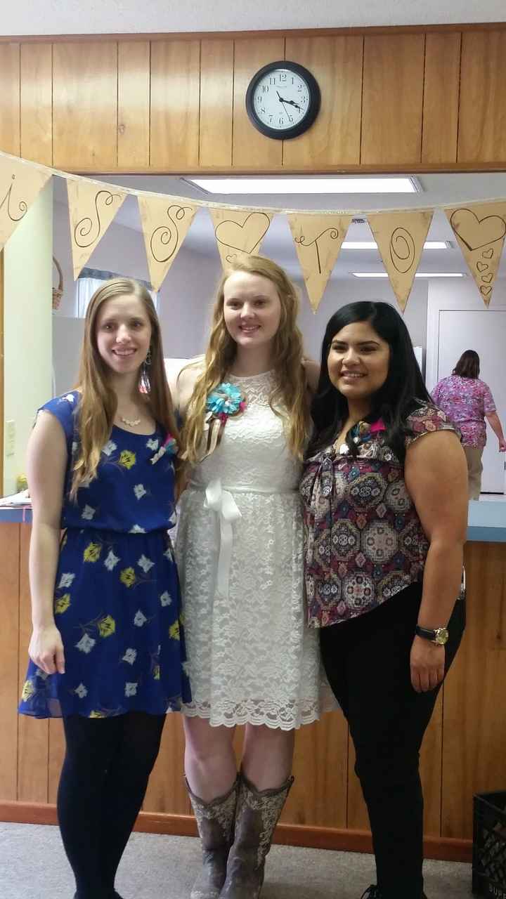 Show me your...Bridal Shower Dresses!