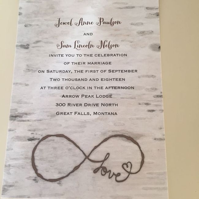 where did everyone get there wedding invitations from?