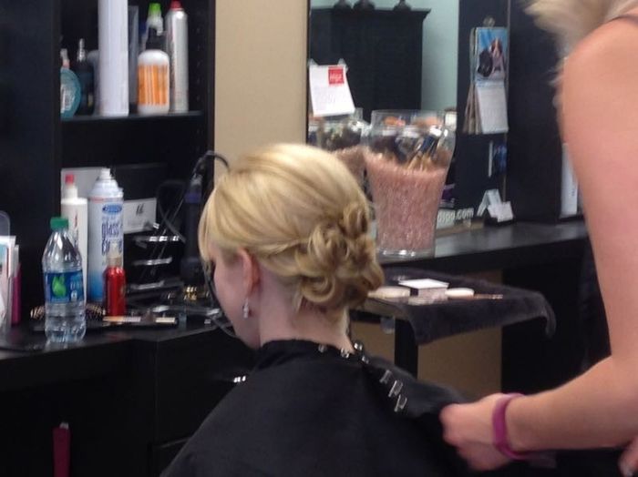 Hair and makeup trial today!