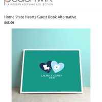 Show me your non traditional guest book! Or your inspiration!