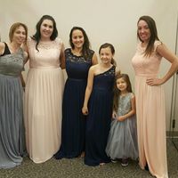 Bridesmaids ordered dresses today!!