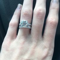 GOT MY WEDDING BANDS IN!!! EEEKKK!