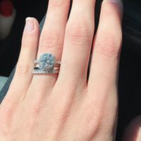 Got our wedding bands!!!!